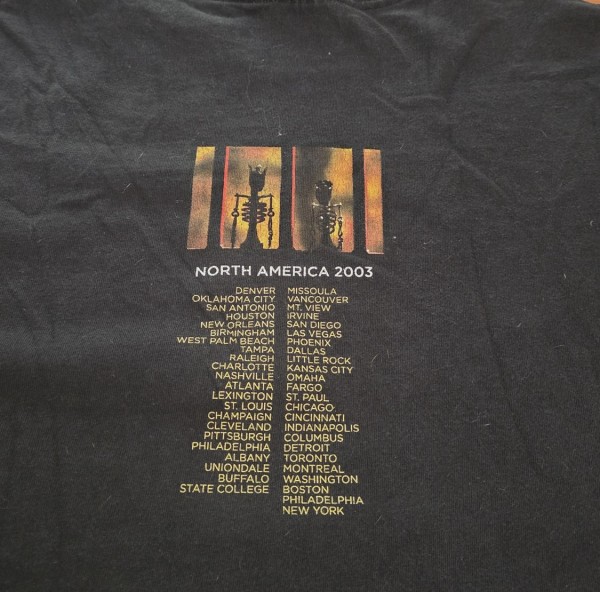 Legit check for Vintage Pearl Jam Riot Act North America 2003 Tour Shirt in Large