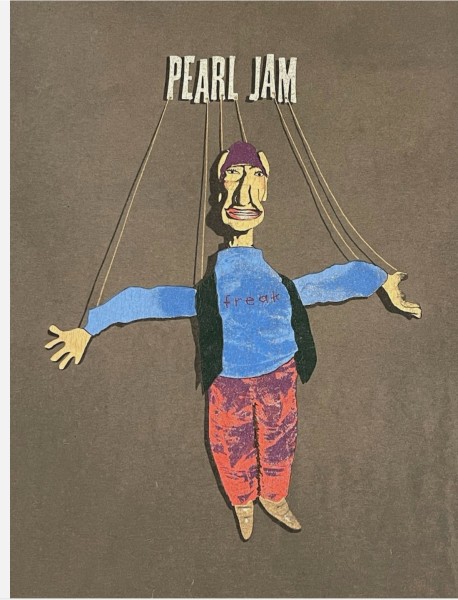 Legit Check Vintage Pearl Jam 1994 Freak Tour Marionette Shirt Size Large