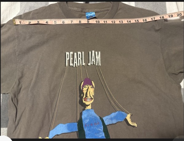 Legit Check Vintage Pearl Jam 1994 Freak Tour Marionette Shirt Size Large