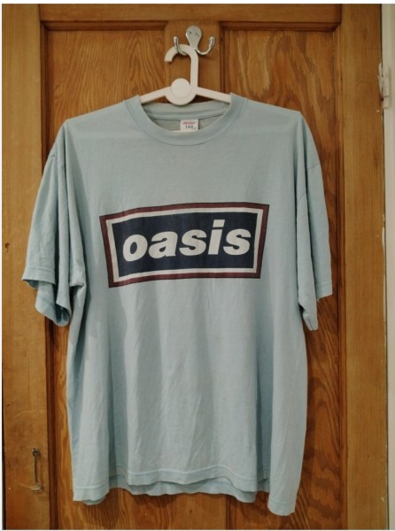 Vintage Oasis Definitely Maybe Tour Shirt 1994/1995 Large