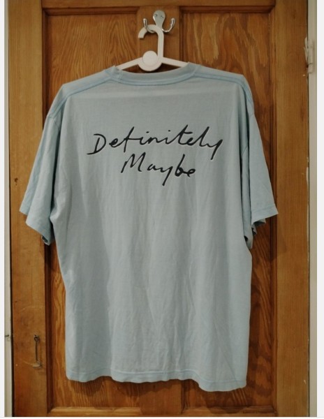 Vintage Oasis Definitely Maybe Tour Shirt 1994/1995 Large