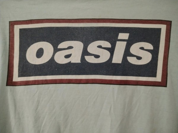 Vintage Oasis Definitely Maybe Tour Shirt 1994/1995 Large
