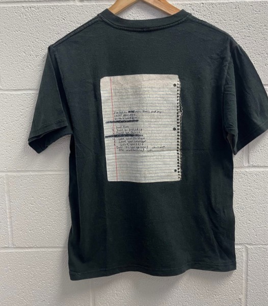 Does anyone know if this Vintage 2003 Kurt Cobain The End of Music notebook shirt is legit?