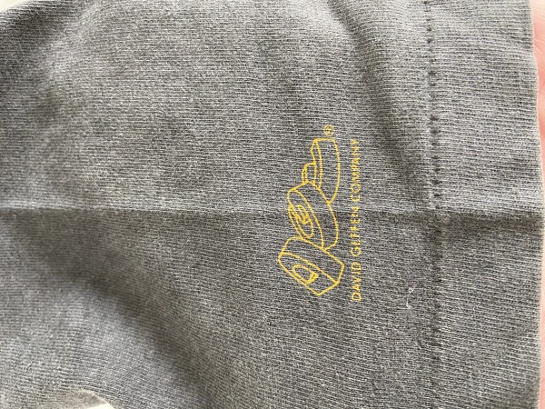 Nirvana Smiley Face with DGC sleeve logo