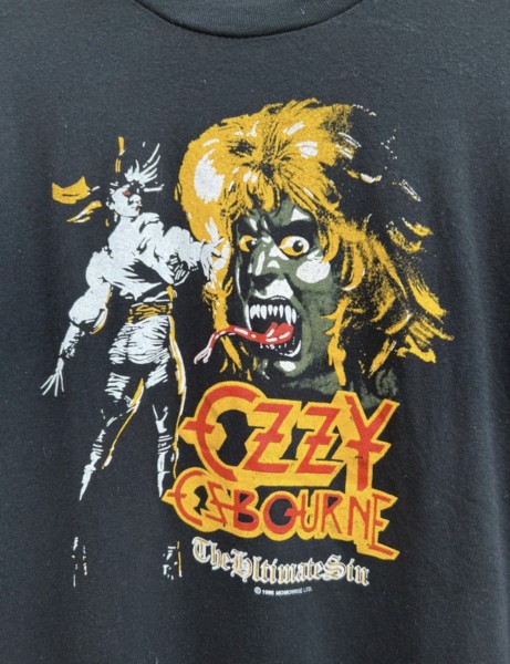 LC 1986 Ozzy Osbourne "The Ultimate Sin"