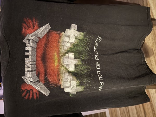LC Metallica 1986 tour shirt