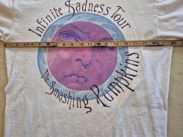 Smashing Pumpkins Infinite Sadness Tour shirt authentication