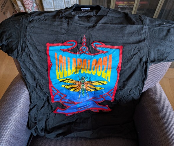 Lollapalooza 1992 T-Shirt (L) unworn/unwashed