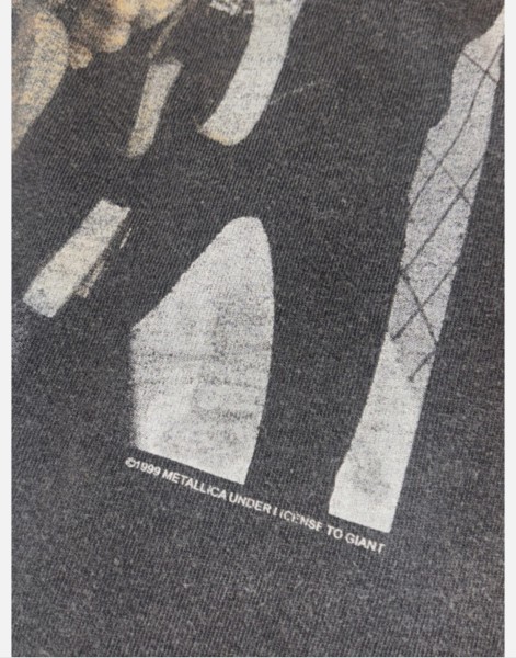 Can you please check if this is a legit 1999 Vintage Metallica “Garage Days” shirt?