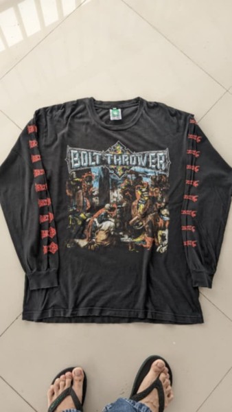 '93 World Crusade Bolt Thrower on Cannabis T-shirt