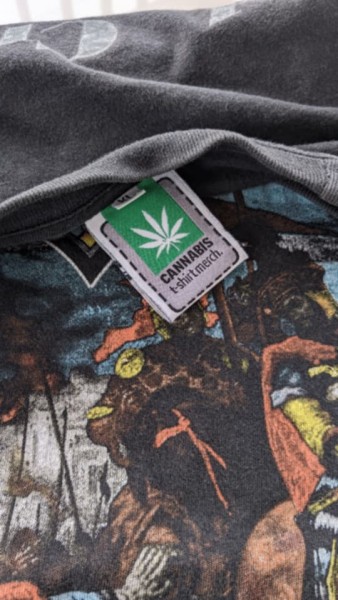'93 World Crusade Bolt Thrower on Cannabis T-shirt