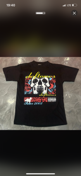 2003 Deftones Euro Boot