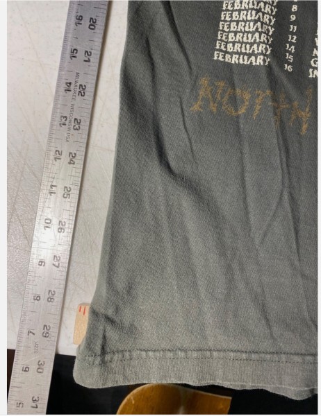 Is this Vintage 1996 Metallica North American tour shirt authentic?