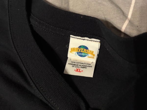 Terminator Universal studios orlando T2 : 3d shirt ?