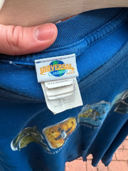 2004 Universal Studios Florida T-shirt