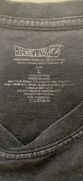 DBZ shirt authenticity