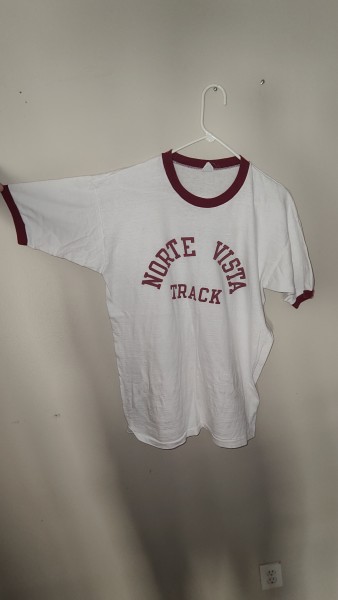 70s Champion Athletic Tee Norte Vista Track