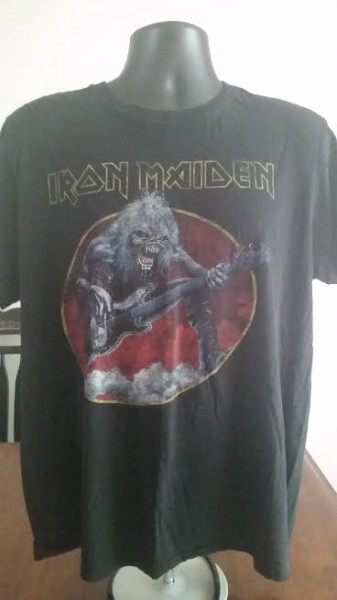 Iron Maiden T Shirt Brand Label