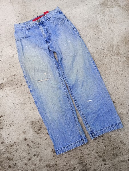 JNCO Jeans Tribal Blue Dragon