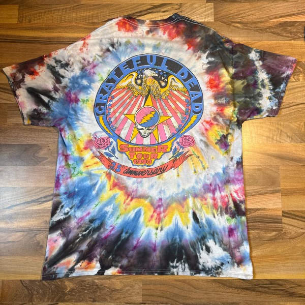Bart Simpson grateful dead tiedye bootleg