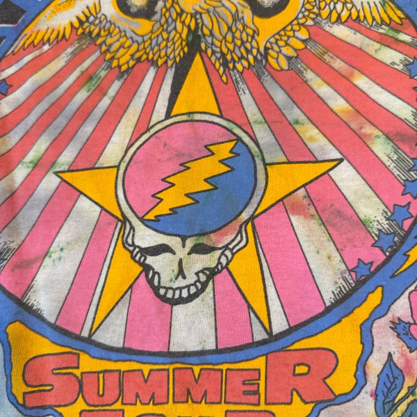Bart Simpson grateful dead tiedye bootleg