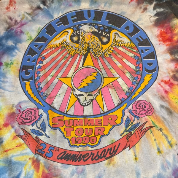 Bart Simpson grateful dead tiedye bootleg