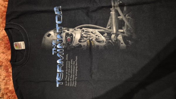 2007 Terminator t shirt