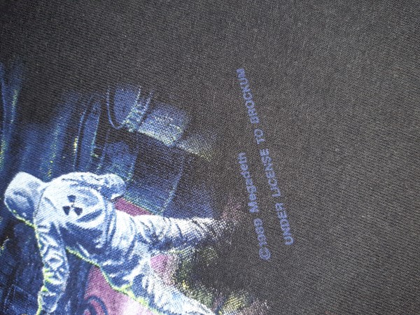 Shirt megadeth 1989
