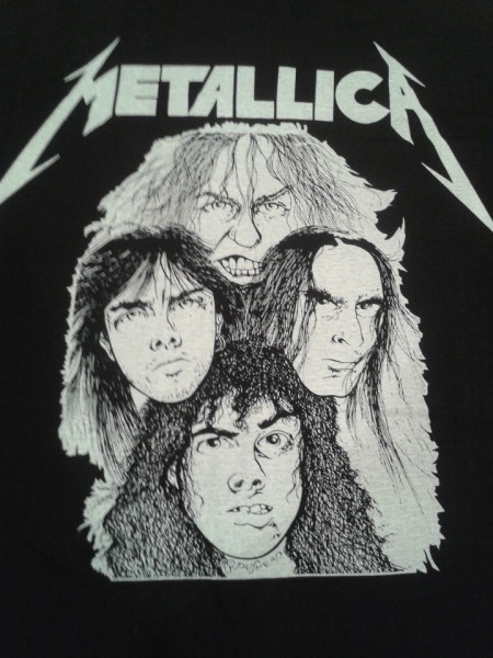 Metallica- Pushead / Cliff 'Em All Tee! 1988