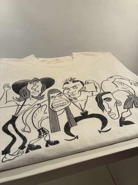 Red Hot Chilli Peppers Picasso 1990 * White