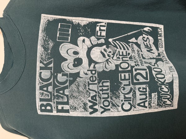 1981 Black Flag sweatshirt