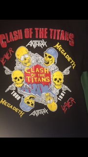 Real clash of the Titans tour shirt?