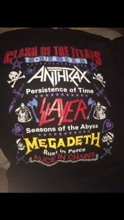 Real clash of the Titans tour shirt?