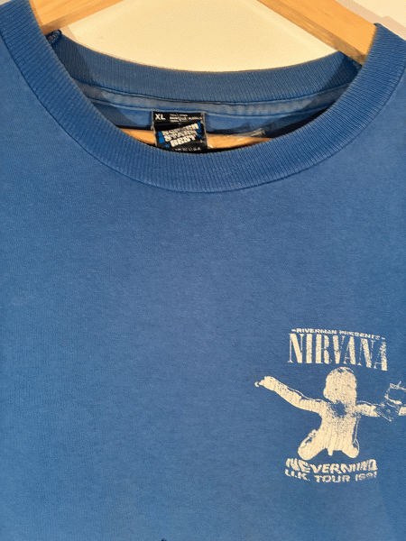 Nirvana Nevermind Crew Long Sleeve 1991