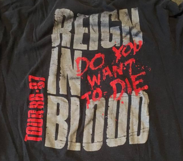 Real reign in blood tour shirt?