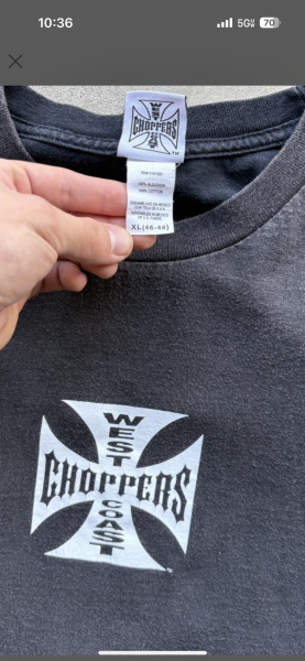 Is this a legit west coast choppers tee