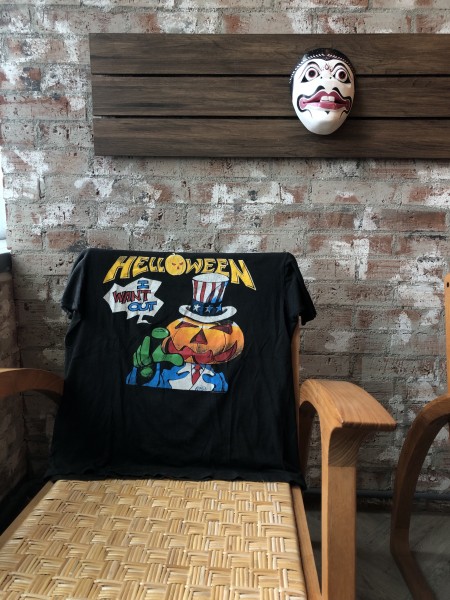 HELLOWEEN Pumpkins Fly Free Tour Tee (’88/’89)