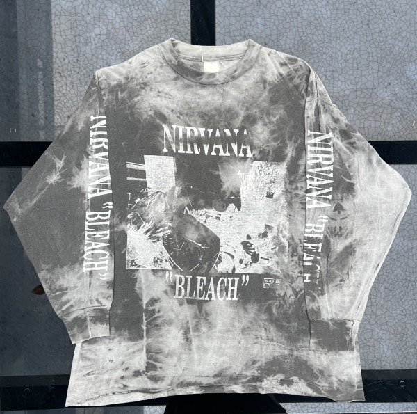 Nirvana Bleach Subpop tie dye long sleeve!