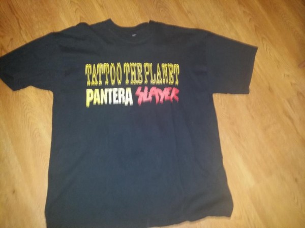 Slayer / Pantera Tattoo The Planet 2001