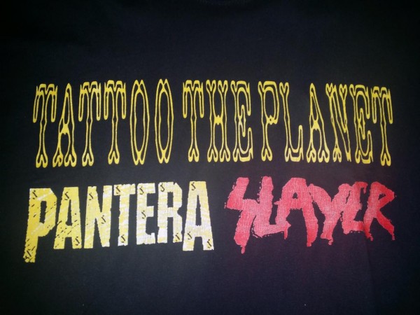 Slayer / Pantera Tattoo The Planet 2001