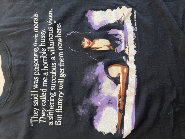 Elvira Legit Shirt Check