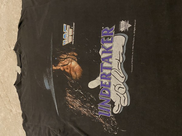 Couple 90s undertaker shirts and toad the wet sprocket