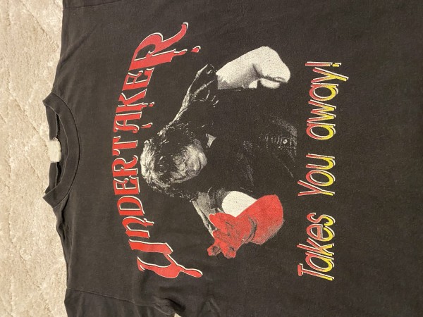 Couple 90s undertaker shirts and toad the wet sprocket