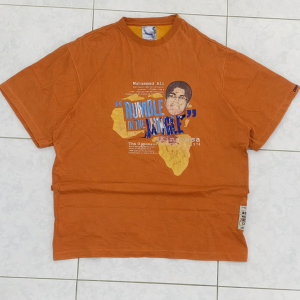 Vintage Nike Detroit Pistons and vintage platinum fubu x Muhammad Ali