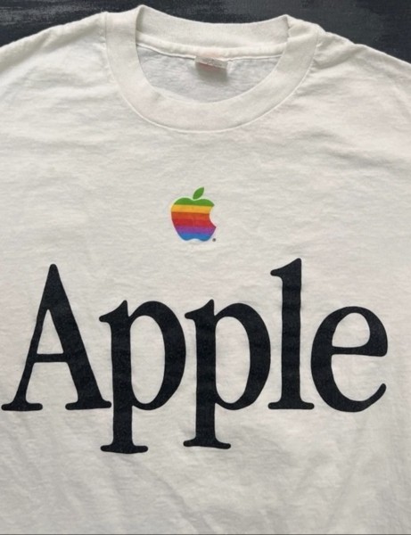 80s~ 90s apple promo shirt