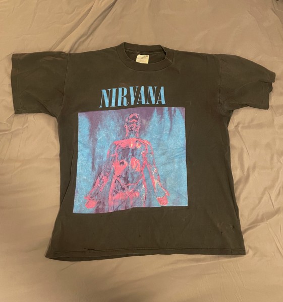 Nirvana 1992 Sliver Shirt w/ Brockum Group tag