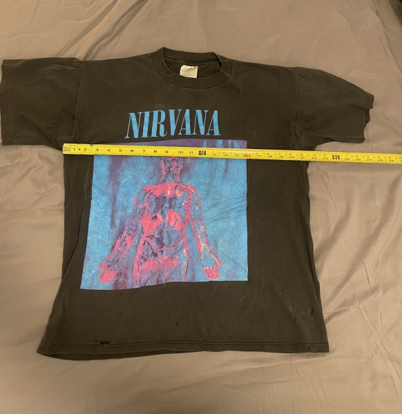 Nirvana 1992 Sliver Shirt w/ Brockum Group tag