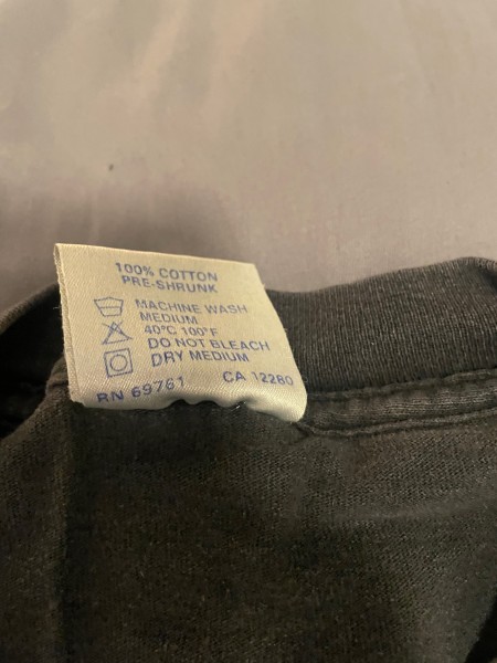 Nirvana 1992 Sliver Shirt w/ Brockum Group tag