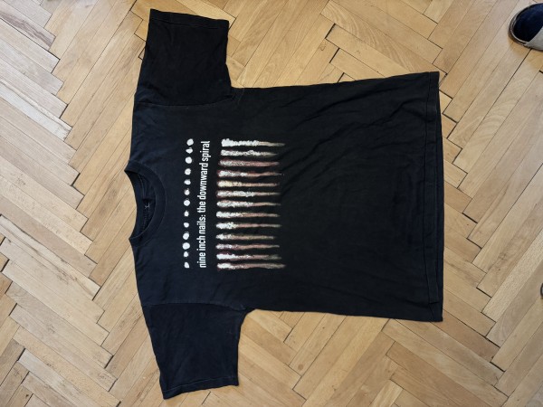 1994 nine inch nails: the downward spiral t-shirt