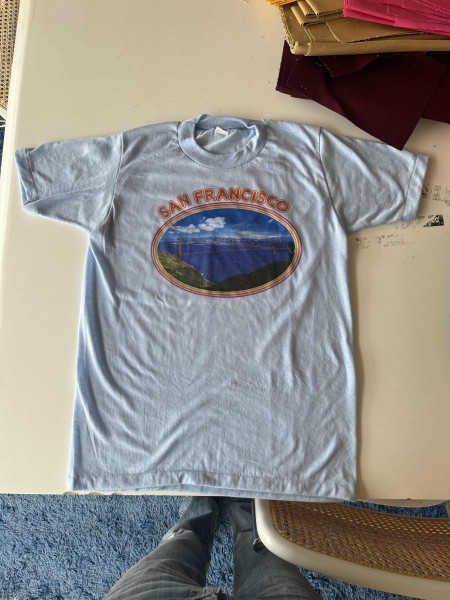 San Francisco Tee - Mayo Spruce Tag